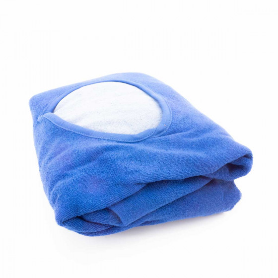 Drap housse en éponge pour table avec ouverture faciale Drap housse en éponge pour table avec ouverture faciale