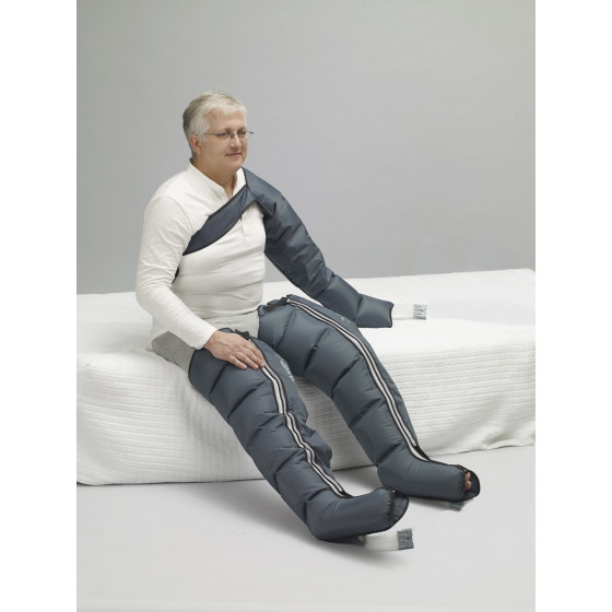 Pack Pressothérapie Full MK400 avec 2 Bottes, 1 Bras, 1 ceinture et gaines d'hygiènes Doctor Life Pack Pressothérapie Full MK400 avec 2 Bottes, 1 Bras, 1 ceinture et gaines d'hygiènes Doctor Life
