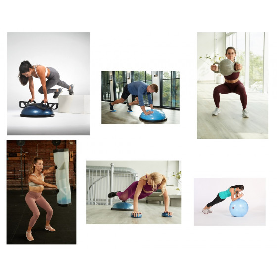exercices avec accessoires BOSU