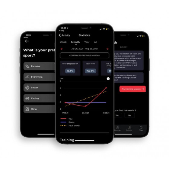 AIROFIT PRO logiciel