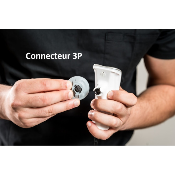Poignée Tecar X avec connecteur 3P