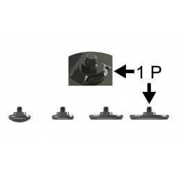 Electrodes RET - 1P - pour BACK4 & BACK3TX  - Winback